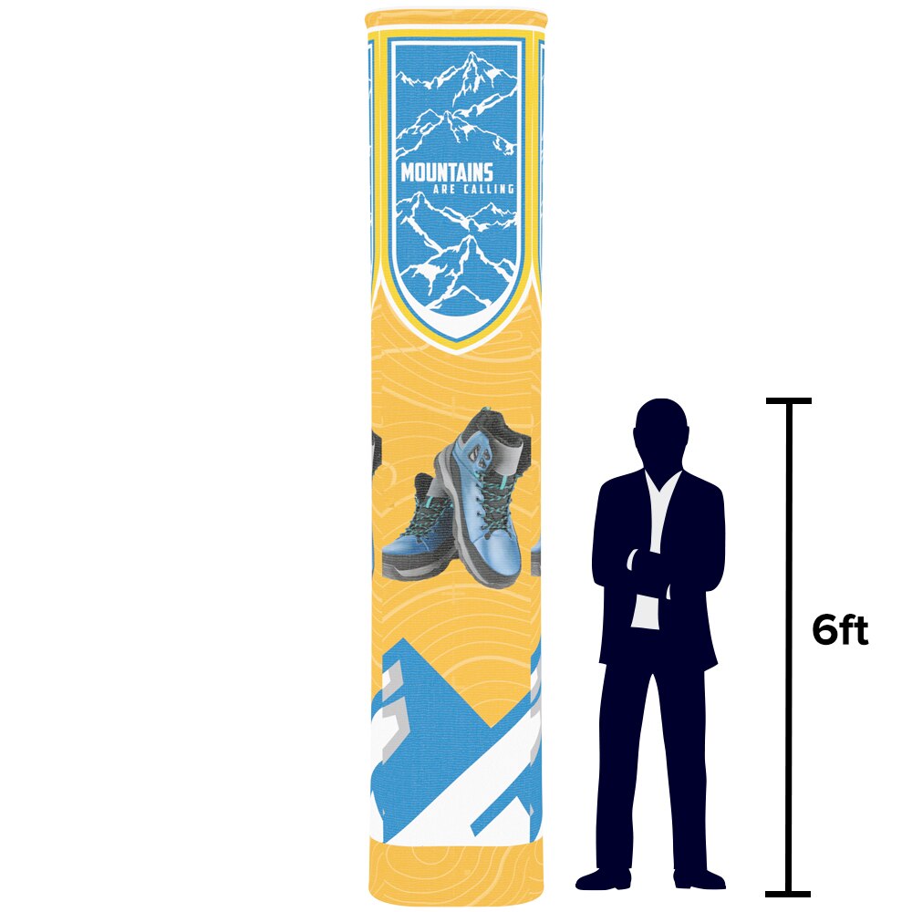 2ft Wallbox Tower — 10ft Graphic Package